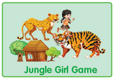 Learn to label part of an insect through a jungle girl online board game