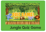 Parts of a leaf quiz - jungle themed quiz for first grade biology