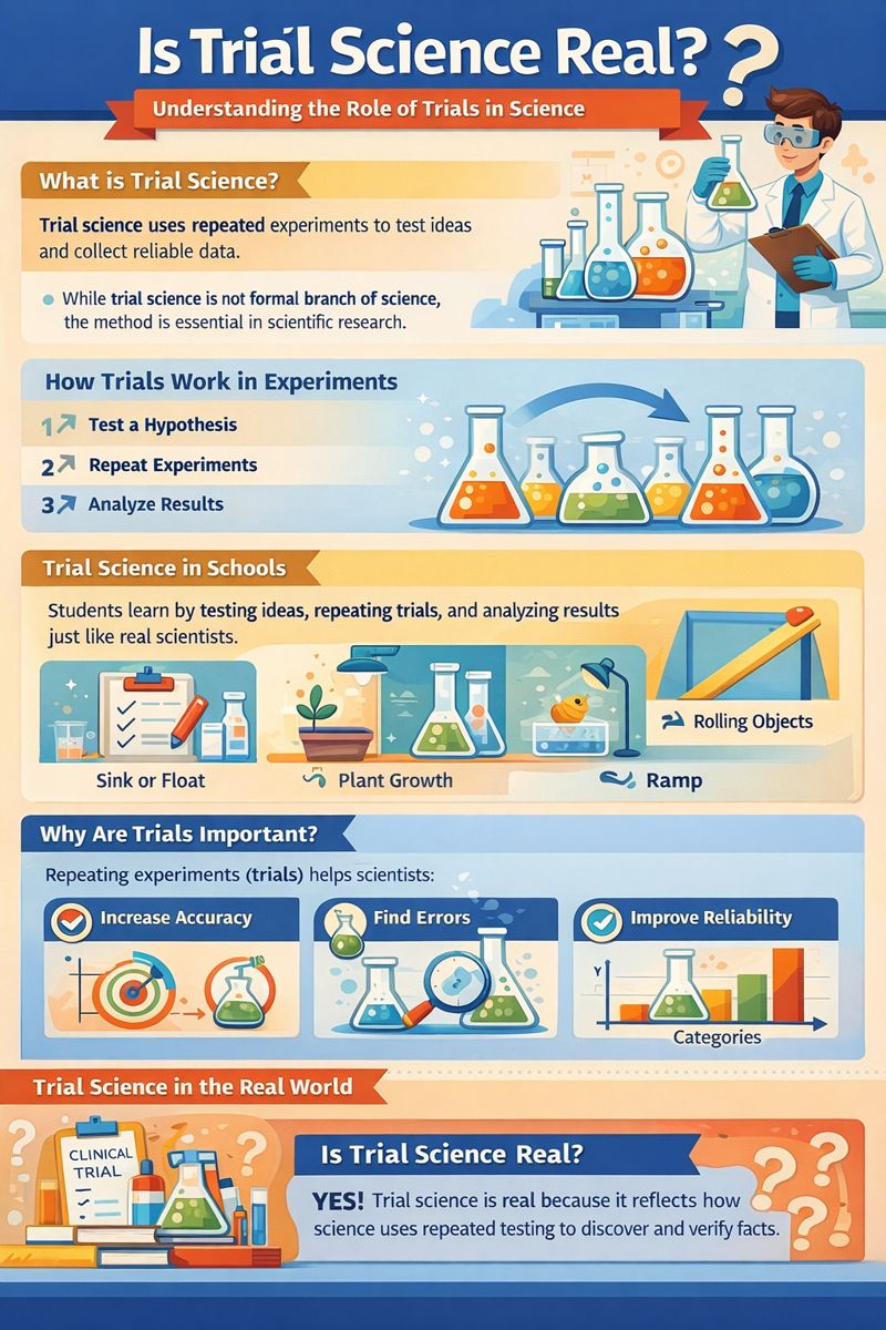 Is Trial Science Real? Find out through this infographic.